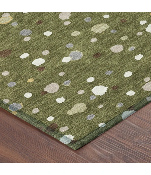 Addison Rugs Chantille Green ACN2518 9ft. x 12ft. Rect. Rug