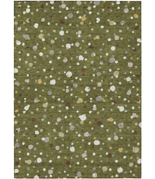 Addison Rugs Chantille Green ACN2518 9ft. x 12ft. Rect. Rug