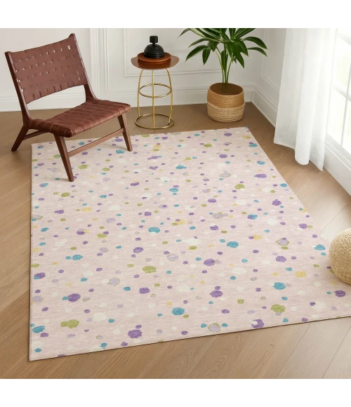 Addison Rugs Chantille Pink ACN2518 9ft. x 12ft. Rect. Rug