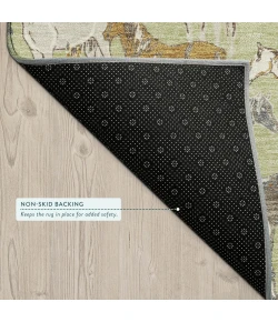 Addison Rugs Chantille Green ACN2520 9ft. x 12ft. Rect. Rug