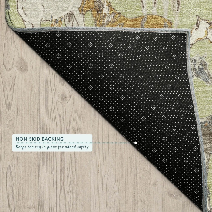 Addison Rugs Chantille Green ACN2520 5ft. x 7ft.6in. Rect. Rug