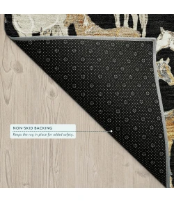 Addison Rugs Chantille Black ACN2520 9ft. x 12ft. Rect. Rug