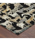 Addison Rugs Chantille Black ACN2520 9ft. x 12ft. Rect. Rug