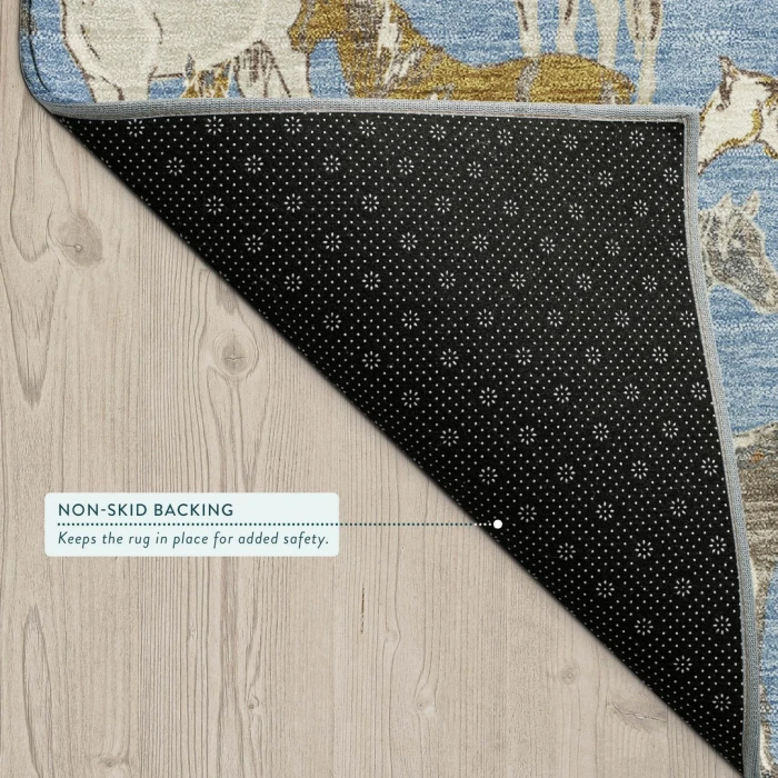 Addison Rugs Chantille Blue ACN2520 8ft. x 10ft. Rect. Rug