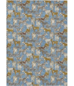 Addison Rugs Chantille Blue ACN2520 9ft. x 12ft. Rect. Rug