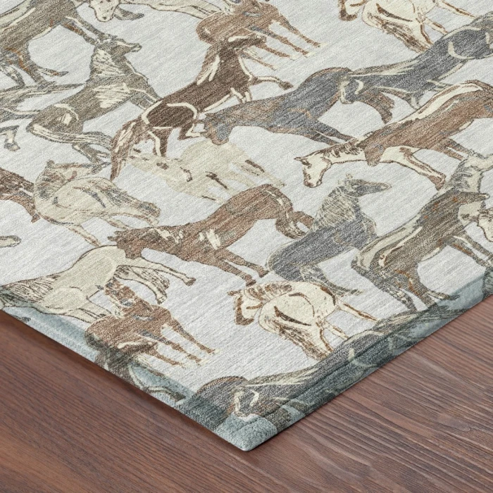 Addison Rugs Chantille Gray ACN2520 9ft. x 12ft. Rect. Rug