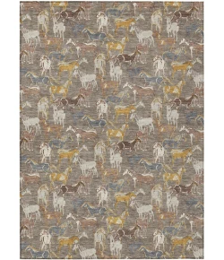 Addison Rugs Chantille Brown ACN2520 9ft. x 12ft. Rect. Rug