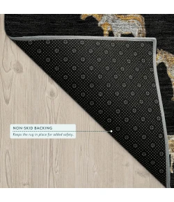 Addison Rugs Chantille Black ACN2521 9ft. x 12ft. Rect. Rug