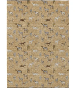 Addison Rugs Chantille Gold ACN2521 5ft. x 7ft.6in. Rect. Rug