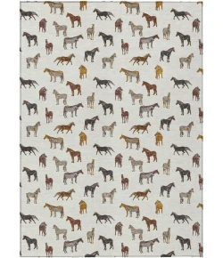 Addison Rugs Chantille Ivory ACN2521 5ft. x 7ft.6in. Rect. Rug