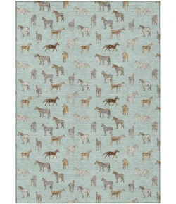 Addison Rugs Chantille Green ACN2521 5ft. x 7ft.6in. Rect. Rug