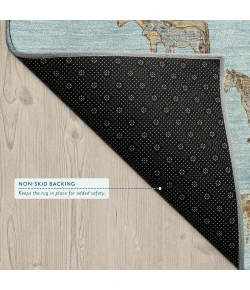 Addison Rugs Chantille Blue ACN2521 5ft. x 7ft.6in. Rect. Rug