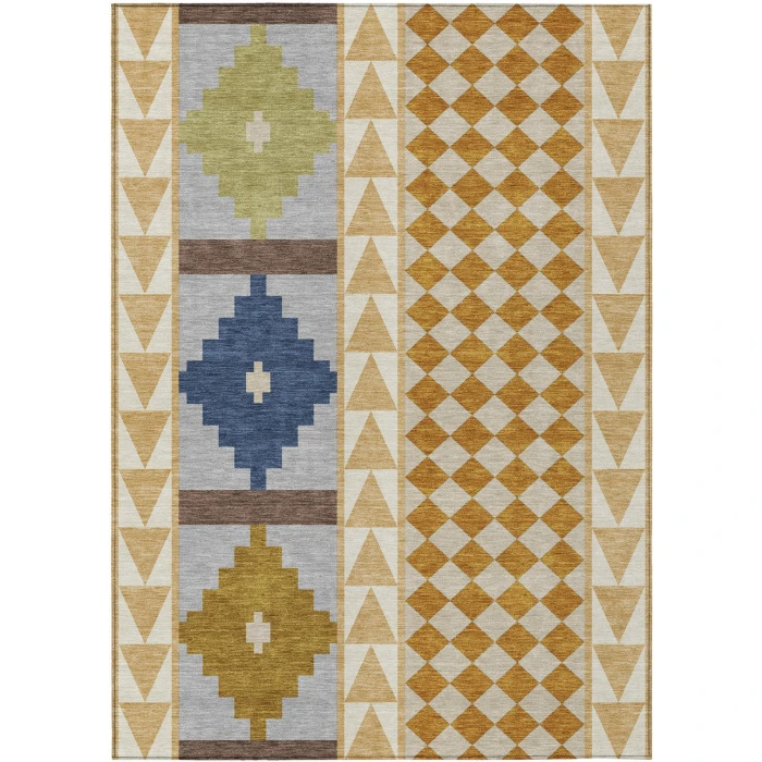 Addison Rugs Chantille Orange ACN2522 8ft. x 10ft. Rect. Rug