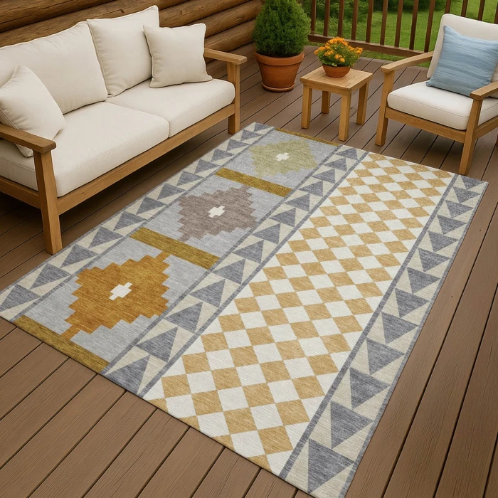 Addison Rugs Chantille Gray ACN2522 8ft. x 10ft. Rect. Rug