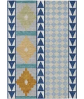 Addison Rugs Chantille Blue ACN2522 5ft. x 7ft.6in. Rect. Rug