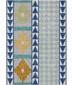 Addison Rugs Chantille Blue ACN2522 9ft. x 12ft. Rect. Rug