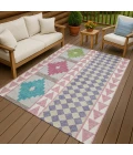 Addison Rugs Chantille Pink ACN2522 9ft. x 12ft. Rect. Rug