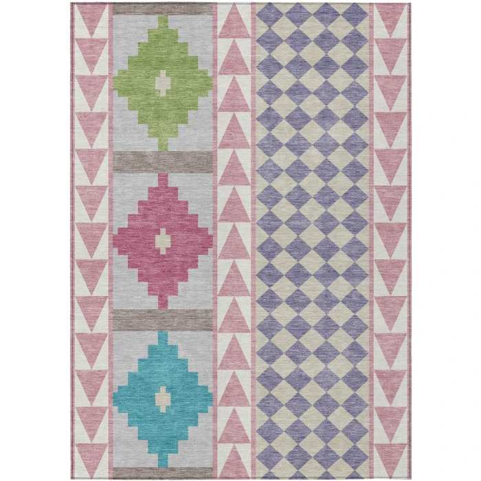 Addison Rugs Chantille Pink ACN2522 9ft. x 12ft. Rect. Rug