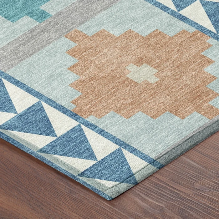 Addison Rugs Chantille Teal ACN2522 8ft. x 10ft. Rect. Rug