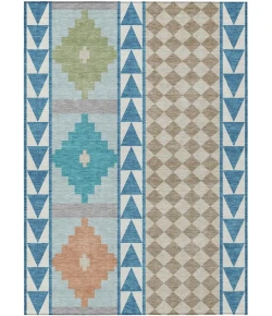 Addison Rugs Chantille Teal ACN2522 8ft. x 10ft. Rect. Rug