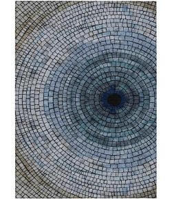 Addison Rugs Chantille Blue ACN2524 8ft. x 10ft. Rect. Rug