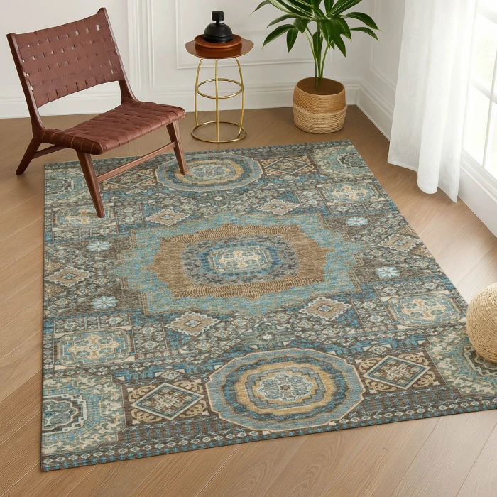Addison Rugs Chantille Brown ACN2525 5ft. x 7ft.6in. Rect. Rug
