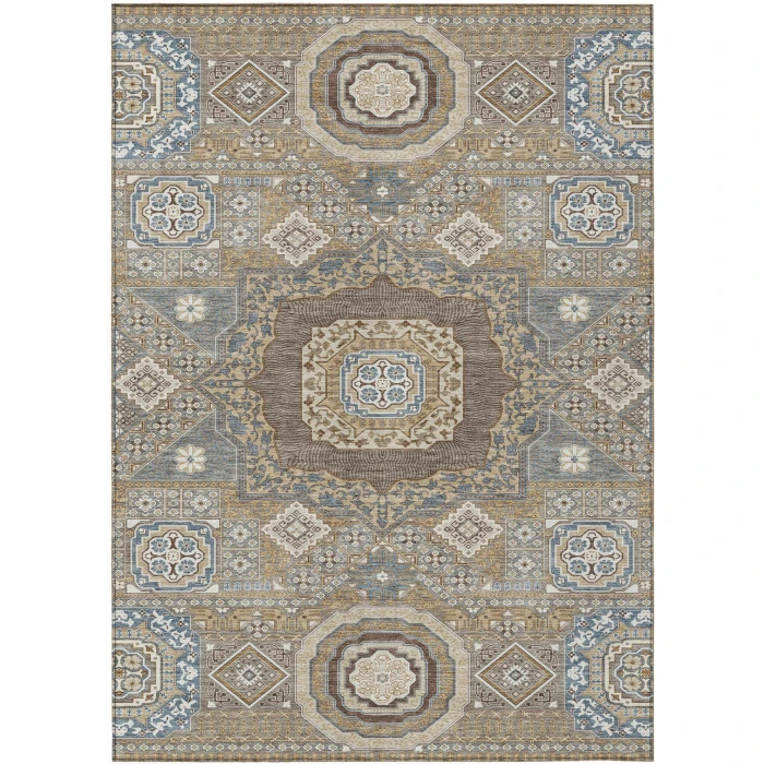 Addison Rugs Chantille Brown ACN2525 9ft. x 12ft. Rect. Rug