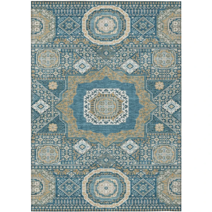 Addison Rugs Chantille Teal ACN2525 5ft. x 7ft.6in. Rect. Rug