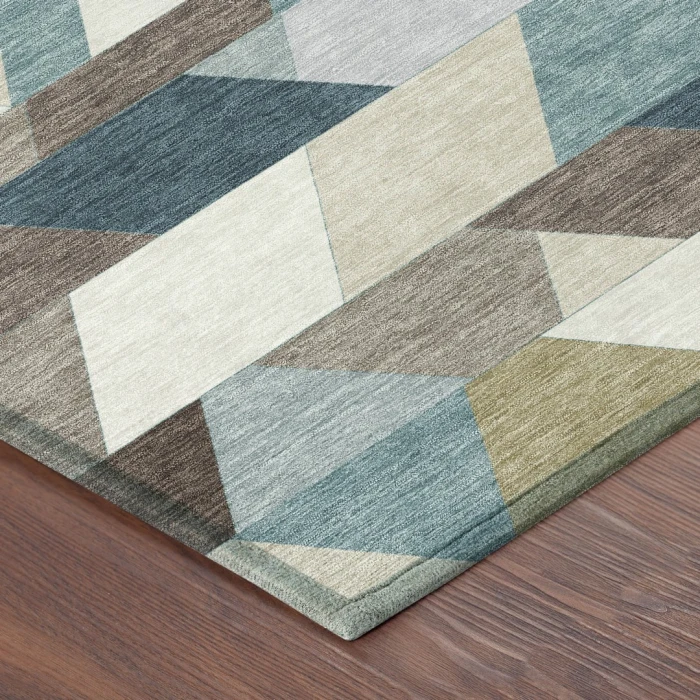 Addison Rugs Chantille Teal ACN2526 5ft. x 7ft.6in. Rect. Rug
