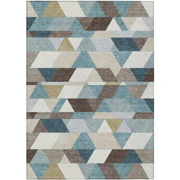 Addison Rugs Chantille Teal ACN2526 5ft. x 7ft.6in. Rect. Rug
