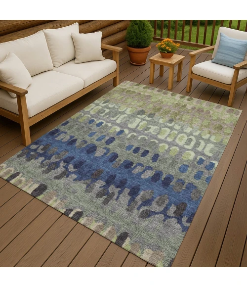 Addison Rugs Chantille Green ACN2529 5ft. x 7ft.6in. Rect. Rug