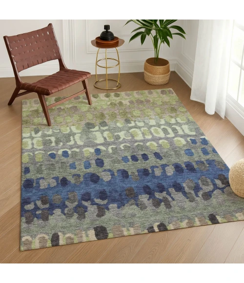 Addison Rugs Chantille Green ACN2529 5ft. x 7ft.6in. Rect. Rug