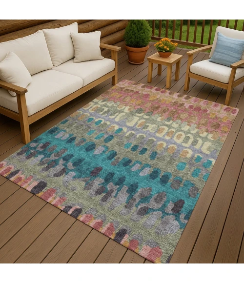 Addison Rugs Chantille Pink ACN2529 9ft. x 12ft. Rect. Rug