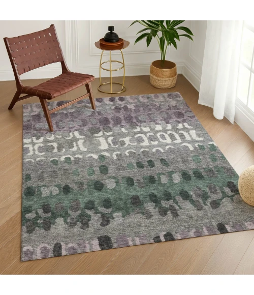 Addison Rugs Chantille Purple ACN2529 5ft. x 7ft.6in. Rect. Rug