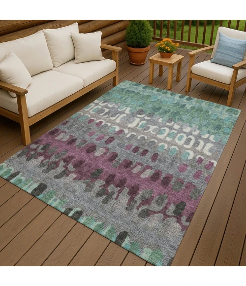 Addison Rugs Chantille Teal ACN2529 5ft. x 7ft.6in. Rect. Rug
