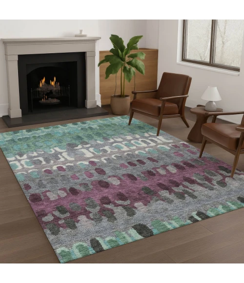 Addison Rugs Chantille Teal ACN2529 5ft. x 7ft.6in. Rect. Rug
