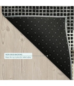 Addison Rugs Chantille Black ACN2530 9ft. x 12ft. Rect. Rug