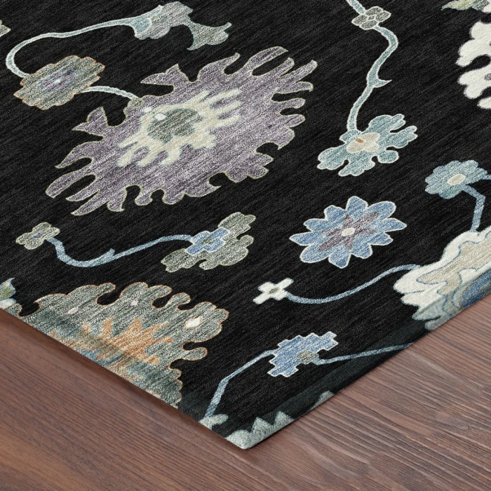Addison Rugs Chantille Black ACN2532 5ft. x 7ft.6in. Rect. Rug