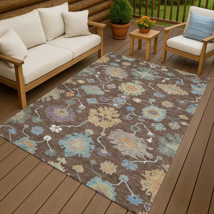 Addison Rugs Chantille Brown ACN2532 9ft. x 12ft. Rect. Rug