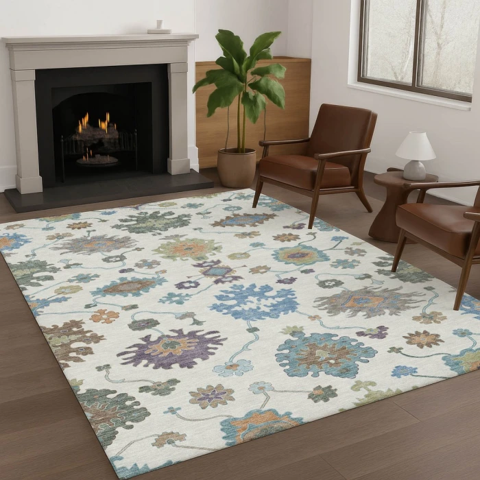 Addison Rugs Chantille Ivory ACN2532 8ft. x 10ft. Rect. Rug