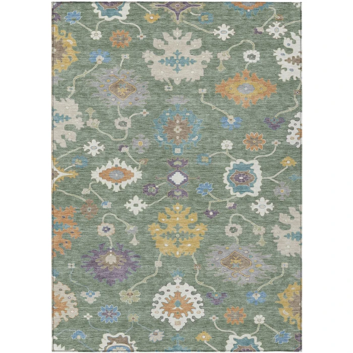 Addison Rugs Chantille Green ACN2532 5ft. x 7ft.6in. Rect. Rug