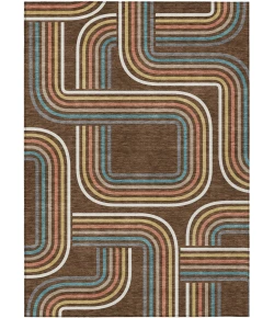 Addison Rugs Chantille Brown ACN2535 5ft. x 7ft.6in. Rect. Rug