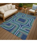 Addison Rugs Chantille Blue ACN2535 5ft. x 7ft.6in. Rect. Rug