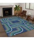 Addison Rugs Chantille Blue ACN2535 5ft. x 7ft.6in. Rect. Rug
