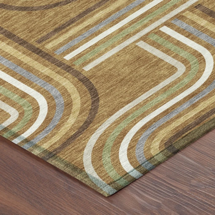 Addison Rugs Chantille Orange ACN2535 8ft. x 10ft. Rect. Rug