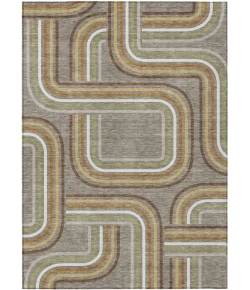 Addison Rugs Chantille Brown ACN2535 5ft. x 7ft.6in. Rect. Rug