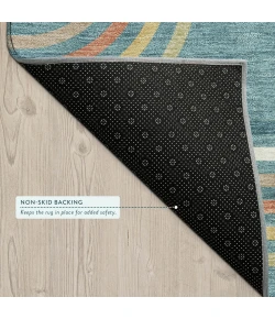 Addison Rugs Chantille Teal ACN2535 5ft. x 7ft.6in. Rect. Rug