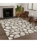 Addison Rugs Chantille Brown ACN2536 9ft. x 12ft. Rect. Rug