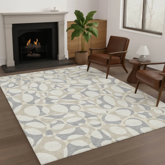 Addison Rugs Chantille Ivory ACN2536 5ft. x 7ft.6in. Rect. Rug