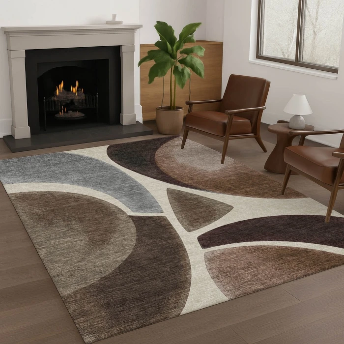 Addison Rugs Chantille Brown ACN2537 8ft. x 10ft. Rect. Rug
